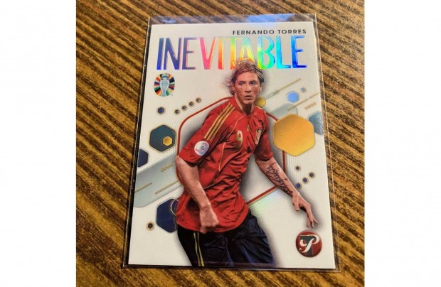 Topps Pristine Road to Euro 24 - Fernando Torres - Inevitable - Spanyo