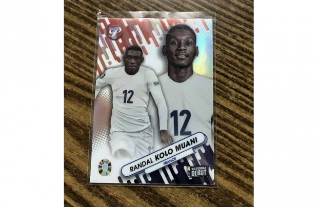 Topps Pristine Road to Euro 24 - National Debut - Randal Kolo Muani -