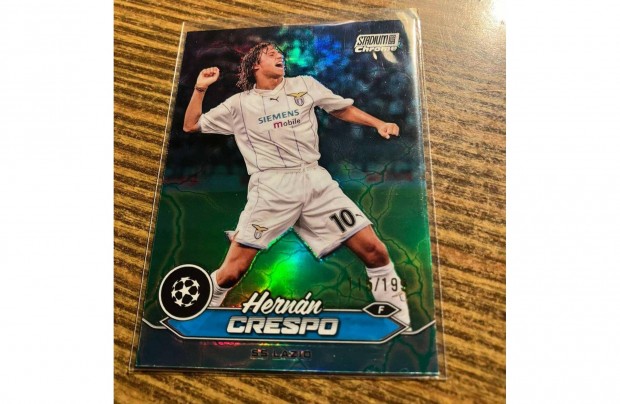 Topps Stadium Club Chrome 2024 - Hernan Crespo /199 Aqua Electric