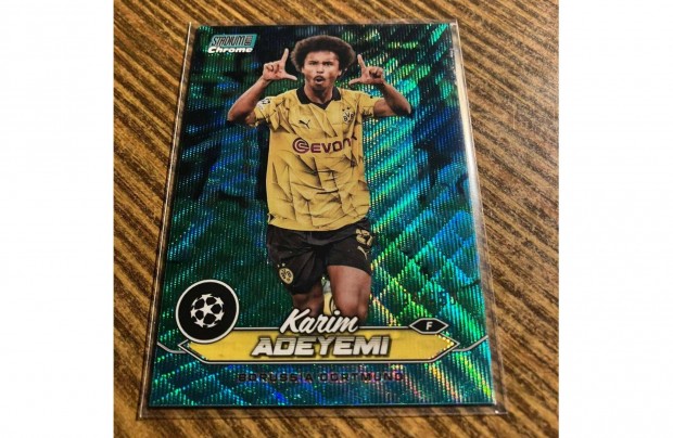 Topps Stadium Club Chrome 2024 - Karim Adeyemi /250 - Borussia Dortmun