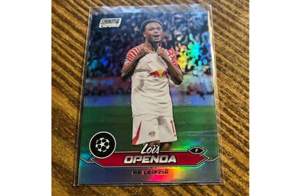 Topps Stadium Club Chrome 2024 - Lois Openda - Refractor - Leipzig