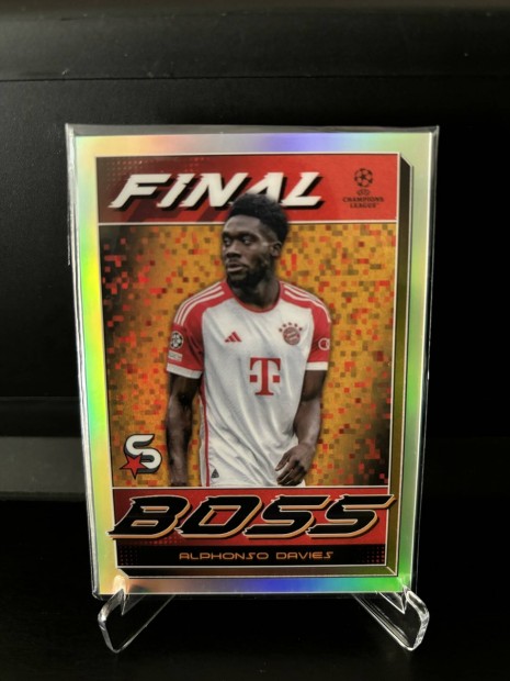 Topps Super Stars 23/24 Nr. FB-5 Alphonso Davies Final Boss krtya