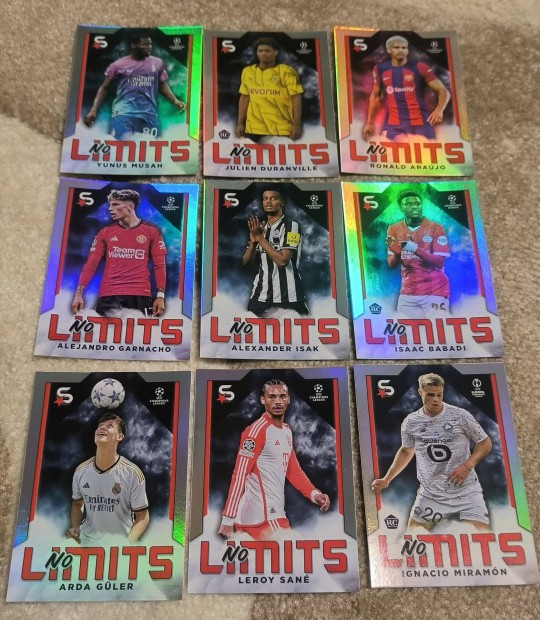 Topps Superstars 23-24 No Limits Lot