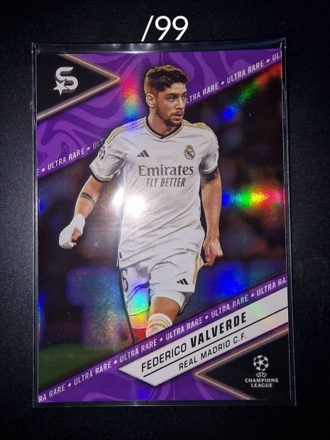 Topps Superstars 23/24 Ultra Rare /99 Valverde