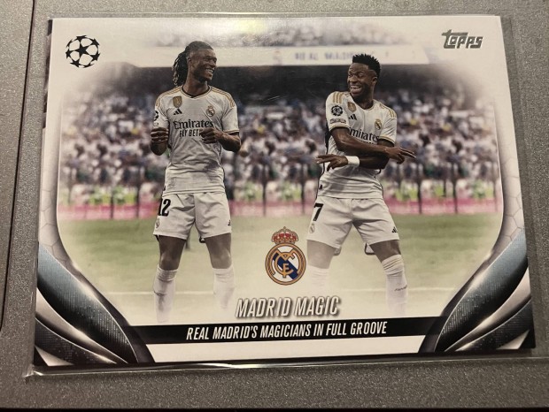 Topps UCC Flagship 2023/24 Madrid Magic / Vinicius Jr & Camavinga