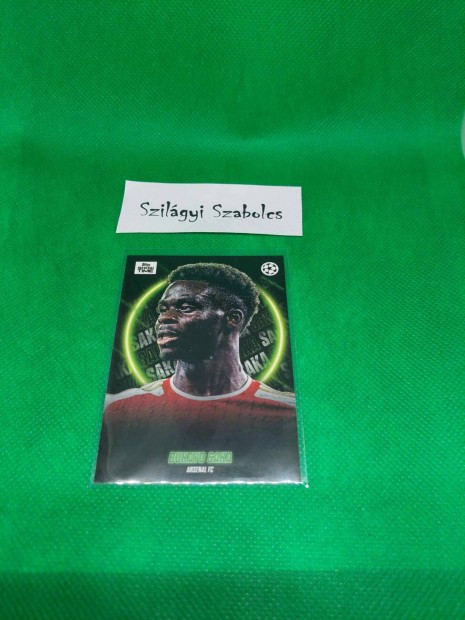 Topps UCC Showtime 2023-24 Arsenal FC Bukayo Saka