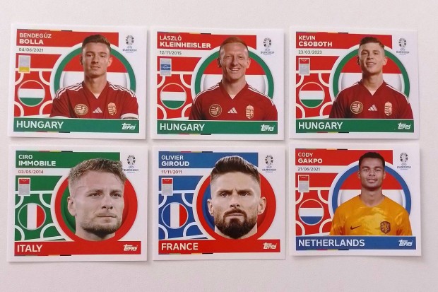 Topps Uefa Euro 2024 matrick