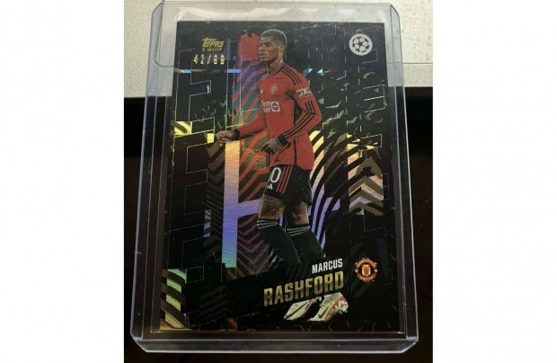 Topps x Whip Gold 2023/24 - Marcus Rashford Limited /99