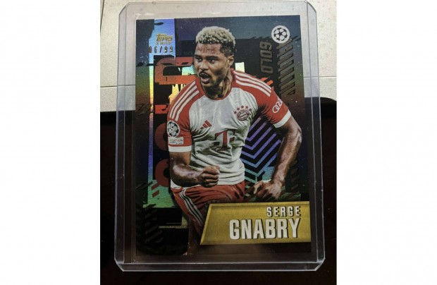 Topps x Whip Gold 2023/24 - Serge Gnabry /99