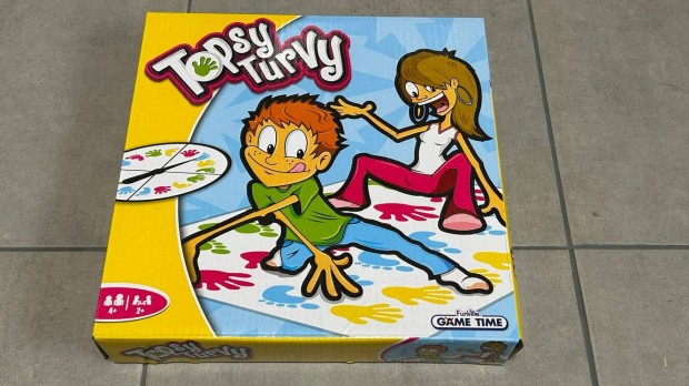 Topsy Turvy társasjáték twist fun twister ügyességi játék