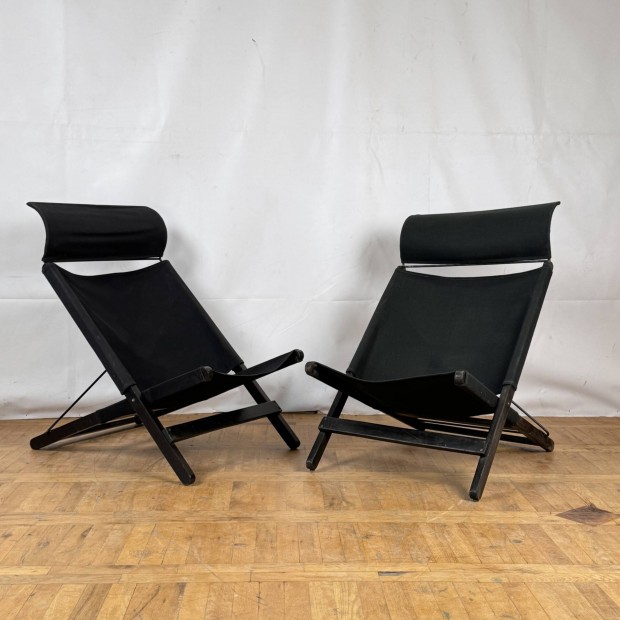 Tord Björklund "Hestra" napozószék 1990 IKEA