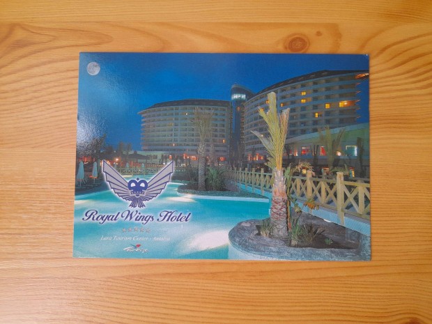 Törökország - Antalya - Royal Wings Hotel postatiszta képeslap