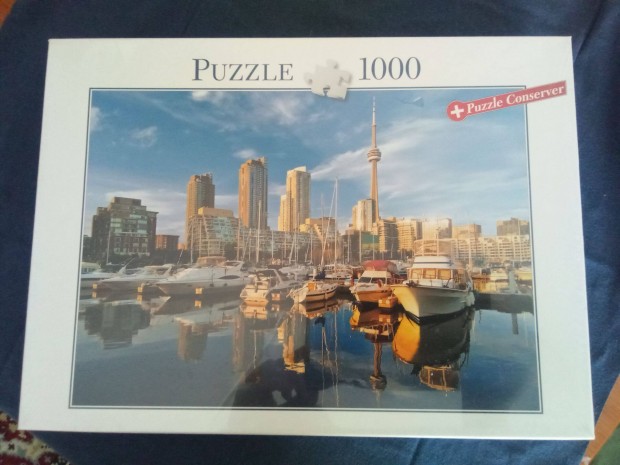 Torontói látkép, 1000 darabos puzzle, bontatlan