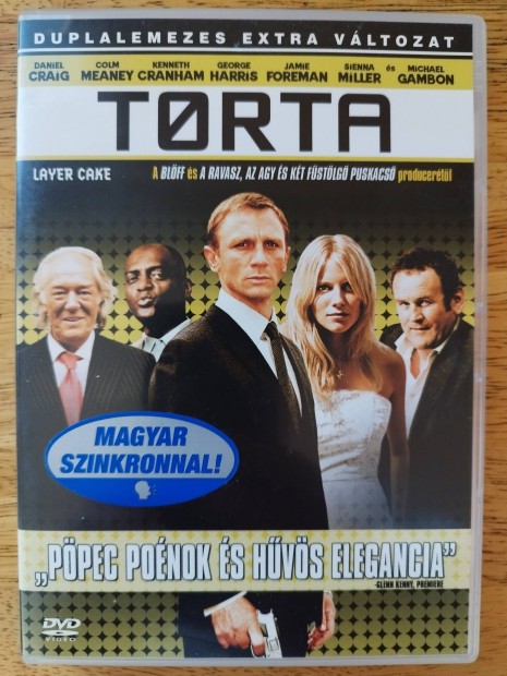 Torta duplalemezes dvd Daniel Craig 