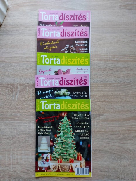 Tortadszts magazinok (cukrszat)