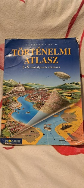 Trtnelmi Atlasz 5-8 osztlyosok 