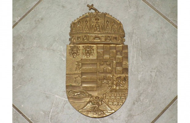 Történelmi Magyarország réz magyar címer Nagy - Magyarország nr.12