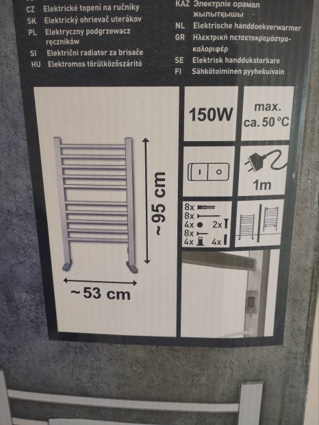 Törülköző száritó Új