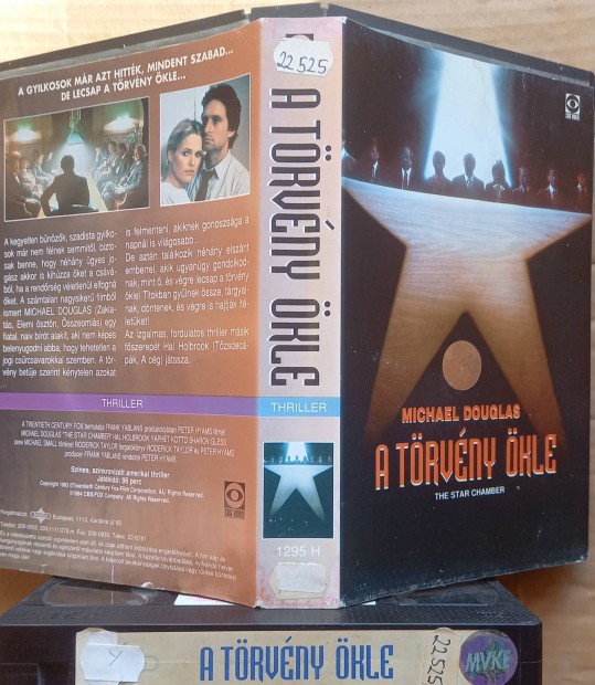 Trvny kle - thriller vhs - Michael Douglas