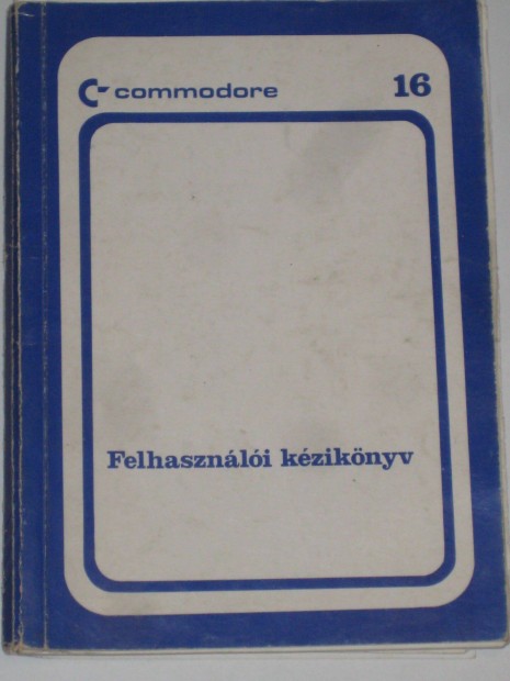 Tory Commodore 16 Felhasznli kziknyv