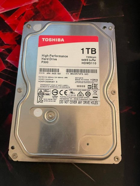 Toshiba 1tb hdd 3.5"