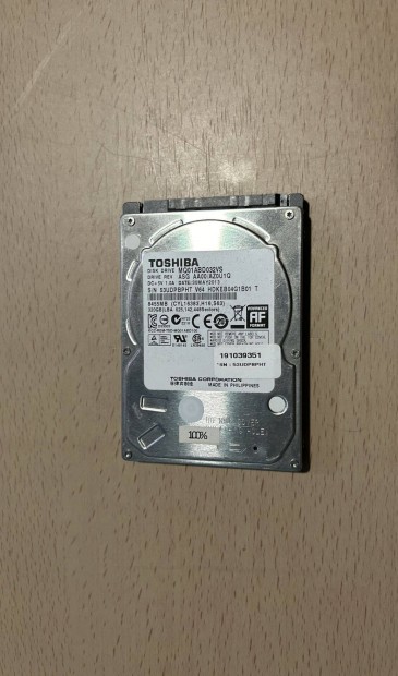 Toshiba 2.5 320GB 8MB 5400rpm SATA2 MQ01ABD032V