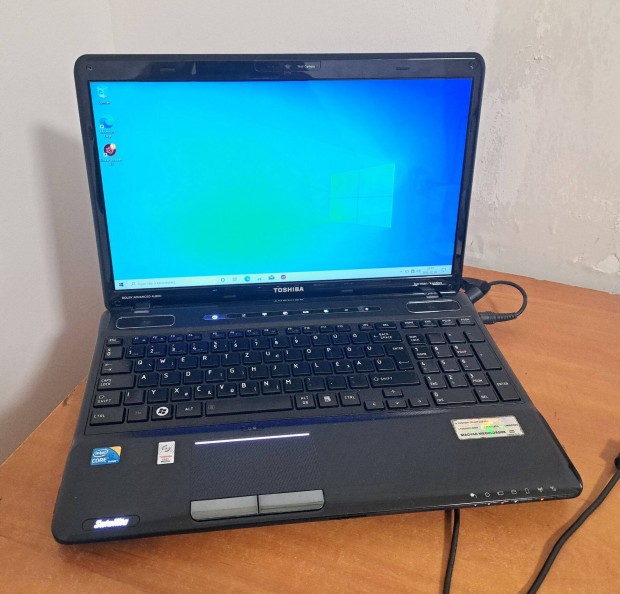 Toshiba A660 laptop (15,6/i5/4GB/300HDD/Magyar) - Akku X