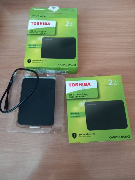 Toshiba Canvio Basics 2 TB USB 3.0 kls adattrol