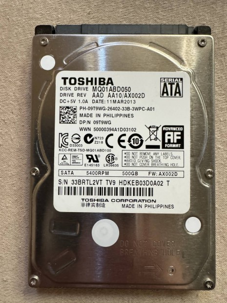 Toshiba MQ01 ABD050