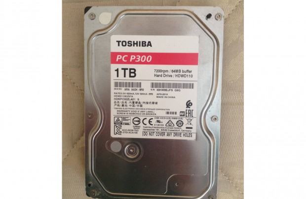 Toshiba P300 3.5 1TB HDD