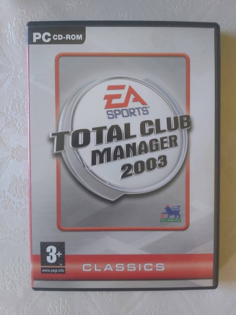 Total Club Manager 2003 PC CD jtk