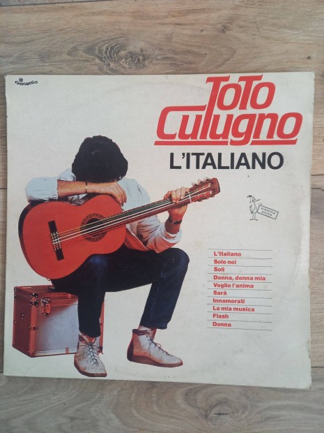 Toto Cutugno bakelit lemez