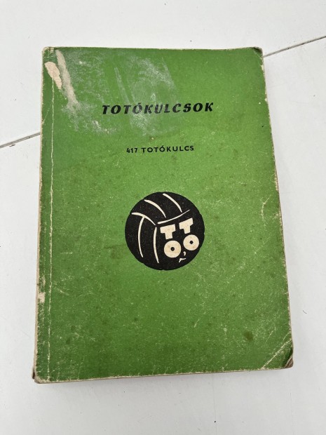 Totkulcsok 417 retro knyv