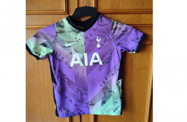 Tottenham Hotspur eredeti Nike lila zld gyerek mez (116-122)