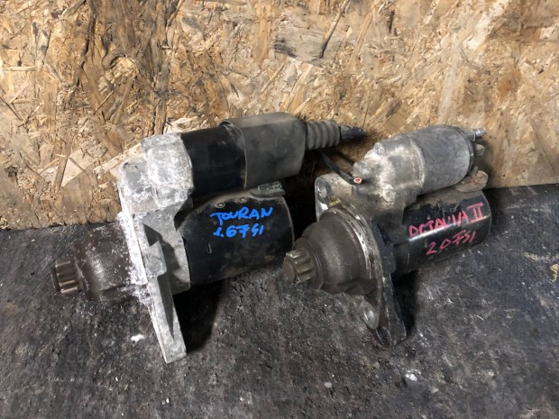 Touran Golf Octavia Leon Toledo 1.6 FSI önindító