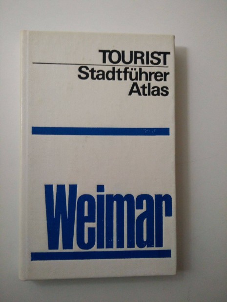 Tourist Stadtfhrer Atlas Weimar