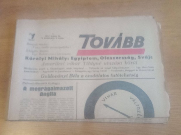 Tovbb (jsg) 1947. mjus 30 hagyatkbl 3000ft buda