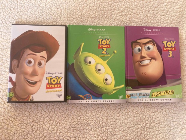Toy Story 1-2-3 DVD-k