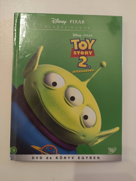 Toy Story 2. - bontatlan DVD + knyv kiads magyar szinkronnal 