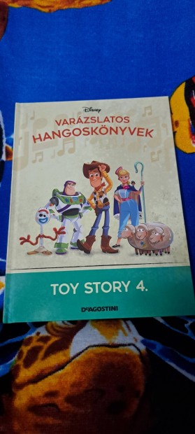 Toy Story 4 Disney hangosknyv 