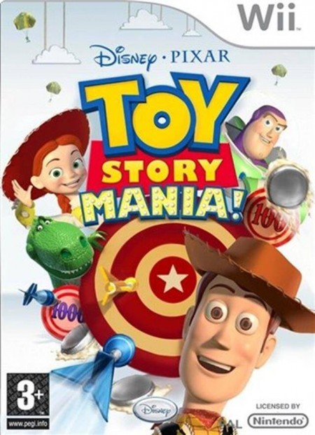 Toy Story Mania (With Glasses) Nintendo Wii jtk
