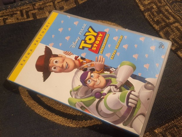 Toy Story - Jtkhbor 1. DVD + Buzz Lightyear figura -beszl, mozog