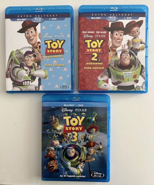 Toy story 1-2-3 Disney blu-ray 