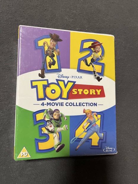 Toy story 1-4 bontatlan blu-ray