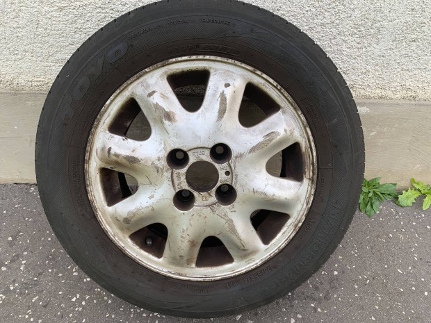 Toyo 175/65/14 - Astra F kerék, alufelni jó állapotú nyári gumikkal