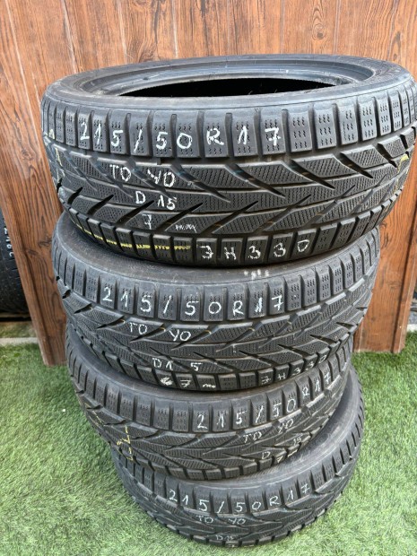 Toyo 215/50 R17 7mm 2015-s Tli Gumiabroncs 4db #330