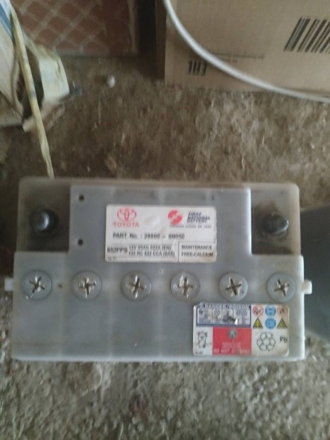 Toyota 12v 65ah savas akkumultor 