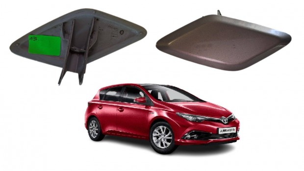 Toyota Auris 12-15 első lökhárító jobb oldali fényszórómosó burkolat
