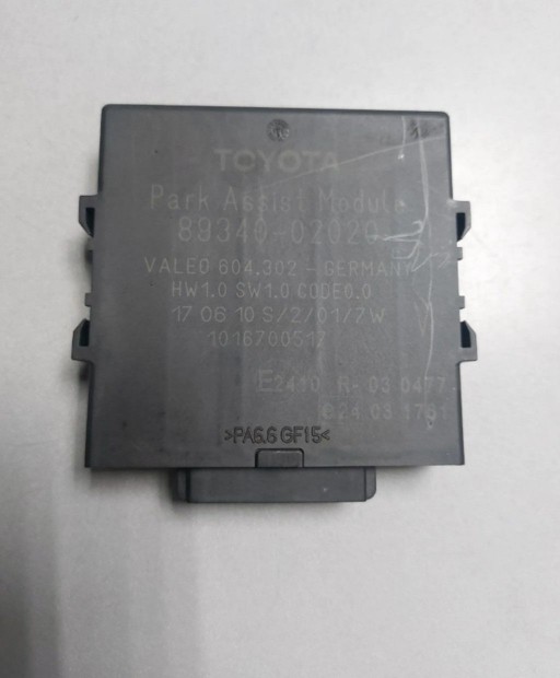 Toyota Auris E15 Tolatóradar elektronika 8934002020