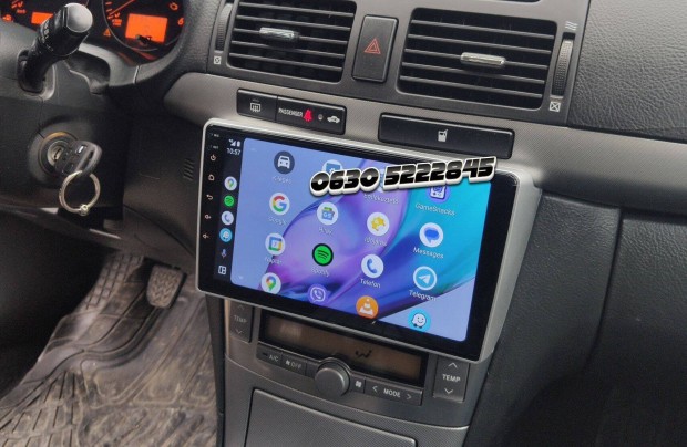 Toyota Avensis T25 Rádió Android Multimédia Navigáció 2Din Carplay GPS